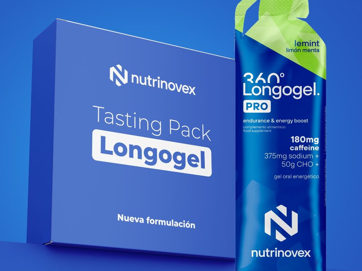 Productos de nutrición deportiva Nutrinovex: geles y suplementos